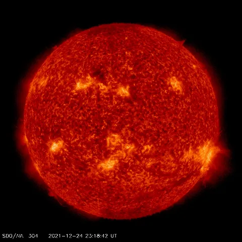 Image of Sun's transition region