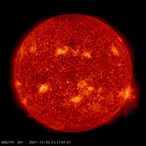 Image of Sun's transition region