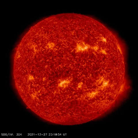 Image of Sun's transition region