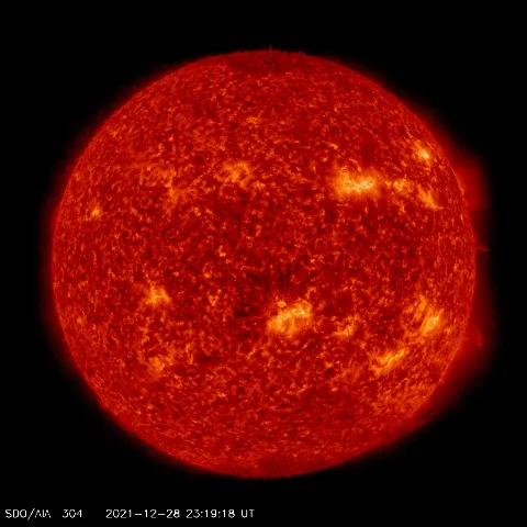 Image of Sun's transition region