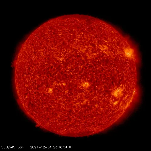 Image of Sun's transition region