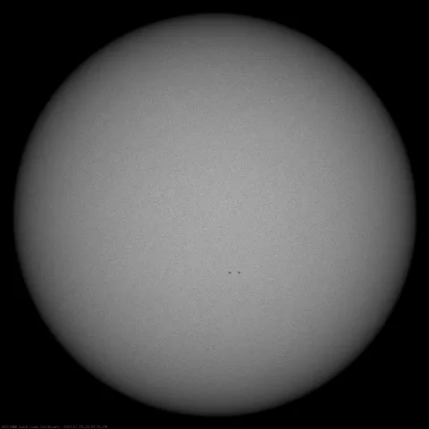 Image of Sun's photosphere