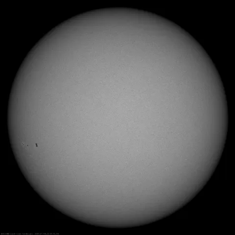 Image of Sun's photosphere