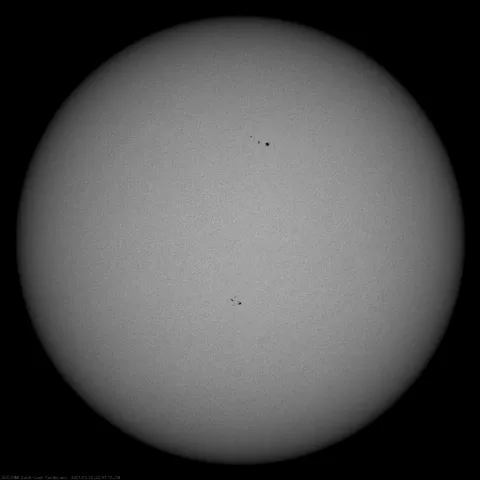 Image of Sun's photosphere