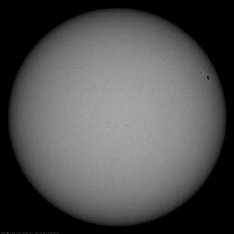 Image of Sun's photosphere