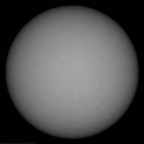 Image of Sun's photosphere