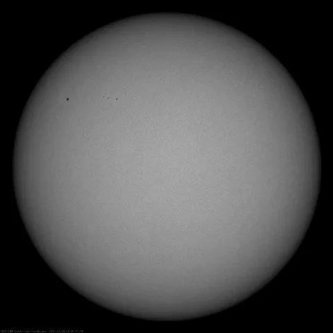 Image of Sun's photosphere