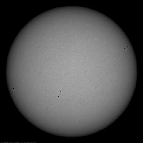 Image of Sun's photosphere