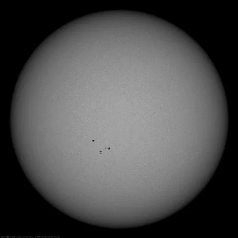 Image of Sun's photosphere