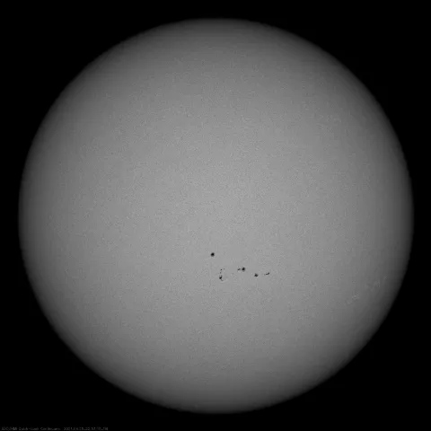 Image of Sun's photosphere