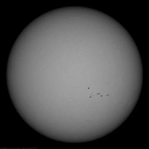 Image of Sun's photosphere