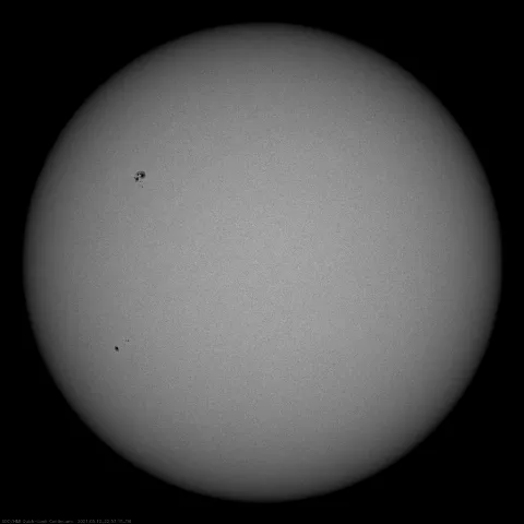 Image of Sun's photosphere