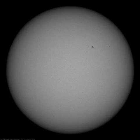 Image of Sun's photosphere