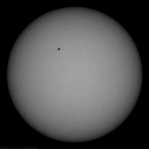 Image of Sun's photosphere