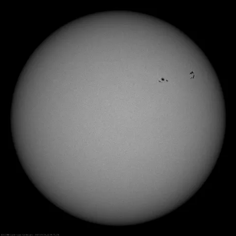 Image of Sun's photosphere