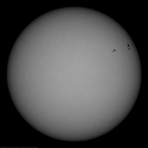 Image of Sun's photosphere