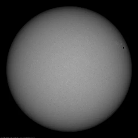 Image of Sun's photosphere