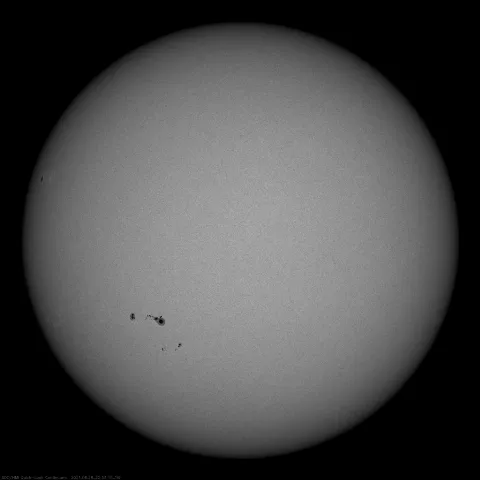 Image of Sun's photosphere