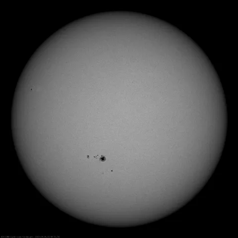 Image of Sun's photosphere