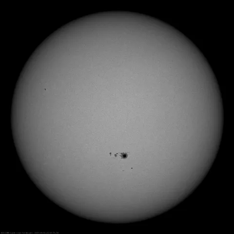 Image of Sun's photosphere