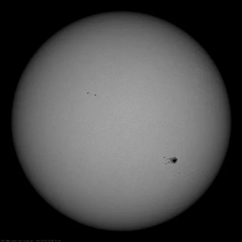 Image of Sun's photosphere