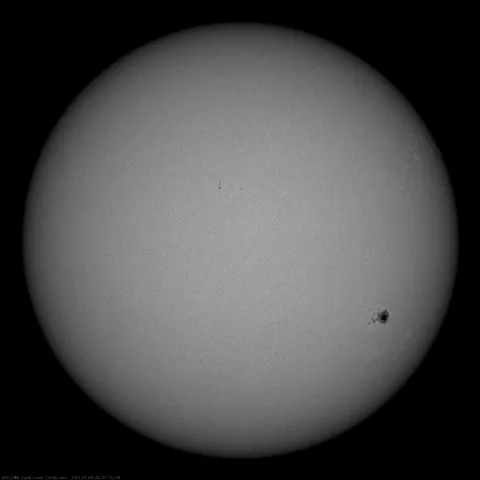 Image of Sun's photosphere