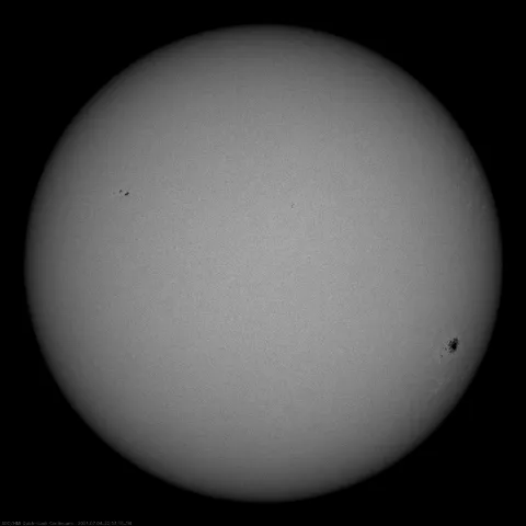 Image of Sun's photosphere