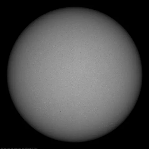 Image of Sun's photosphere