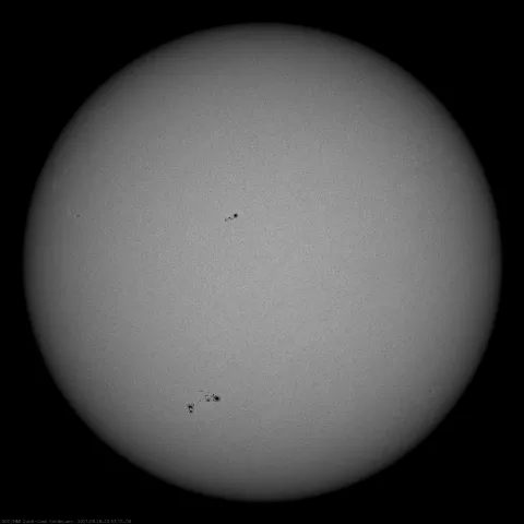 Image of Sun's photosphere