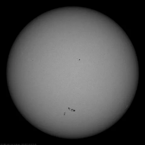 Image of Sun's photosphere