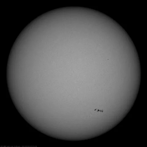 Image of Sun's photosphere