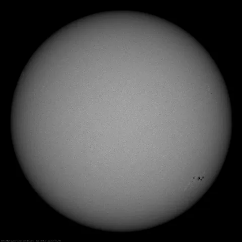 Image of Sun's photosphere