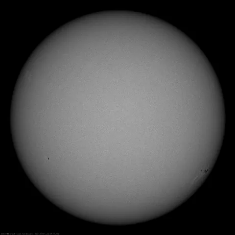 Image of Sun's photosphere