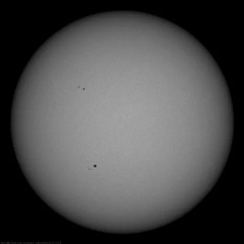 Image of Sun's photosphere