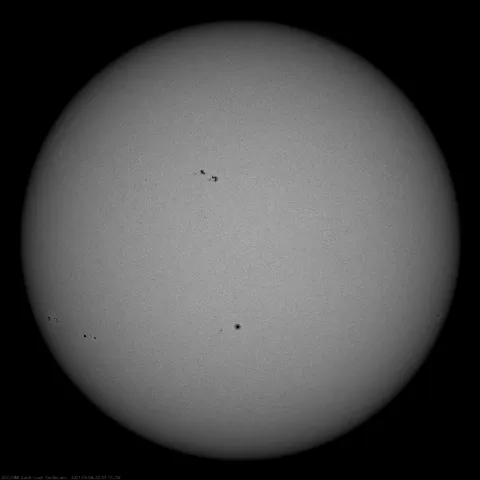 Image of Sun's photosphere