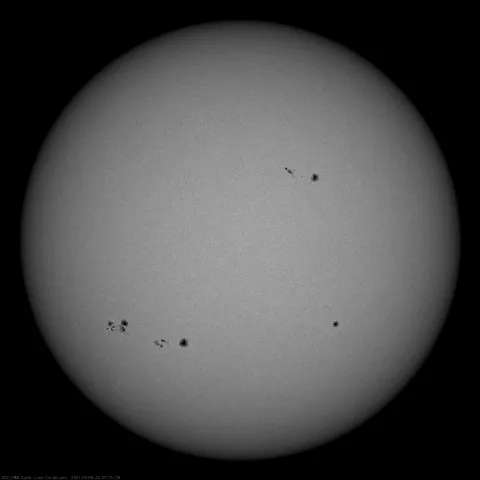 Image of Sun's photosphere