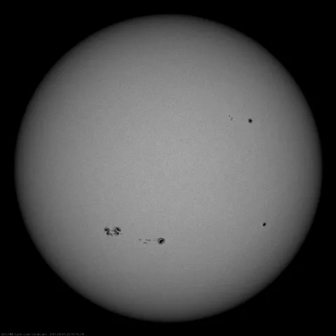 Image of Sun's photosphere