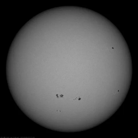 Image of Sun's photosphere