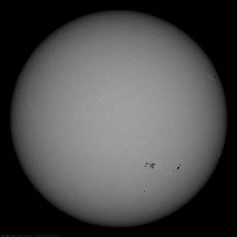 Image of Sun's photosphere