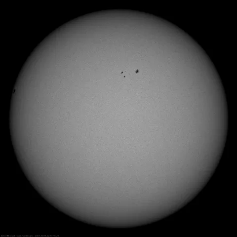 Image of Sun's photosphere