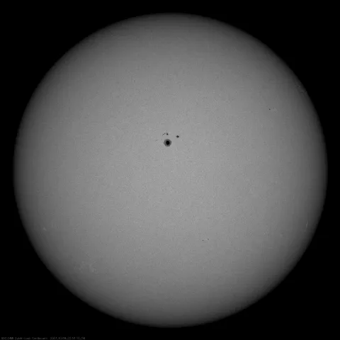 Image of Sun's photosphere