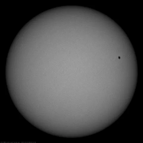 Image of Sun's photosphere