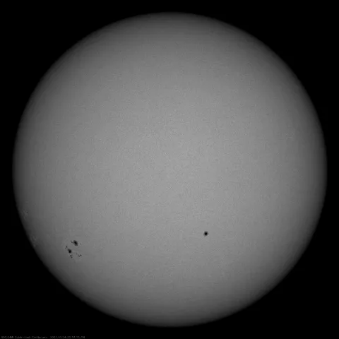 Image of Sun's photosphere