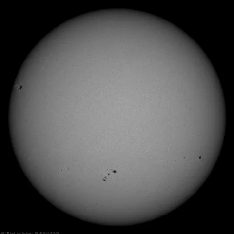 Image of Sun's photosphere