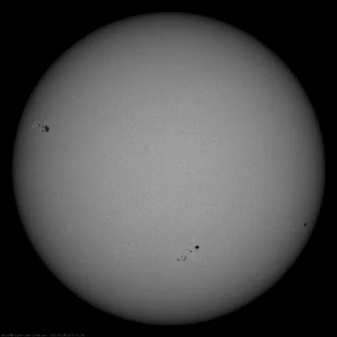 Image of Sun's photosphere