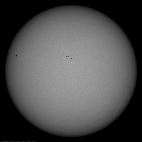 Image of Sun's photosphere