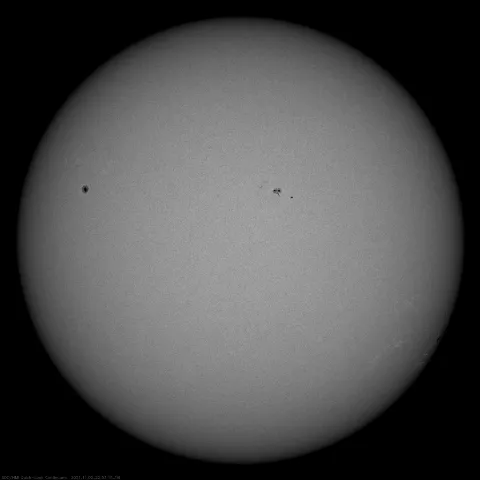 Image of Sun's photosphere