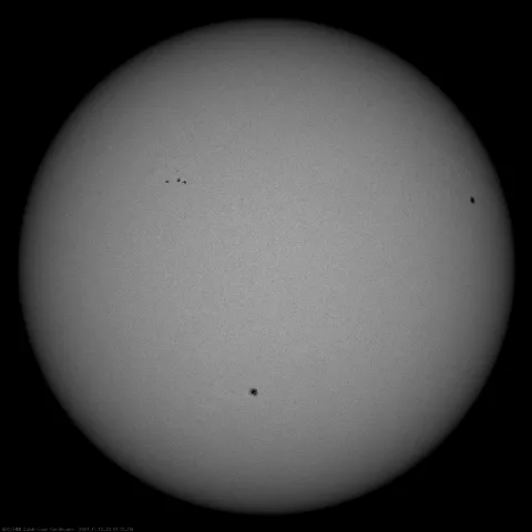 Image of Sun's photosphere