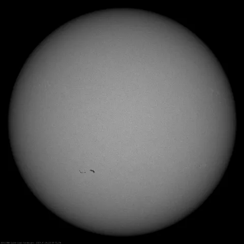 Image of Sun's photosphere