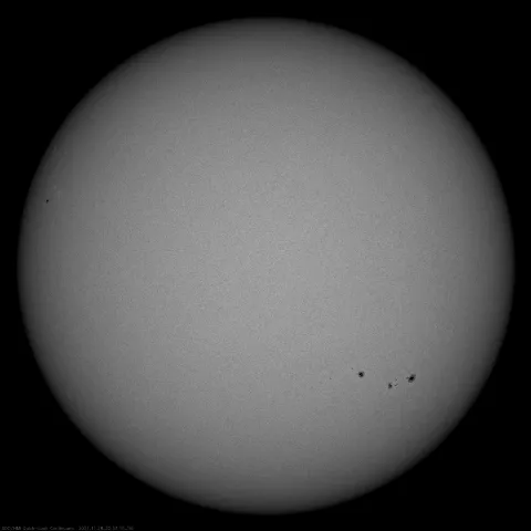 Image of Sun's photosphere